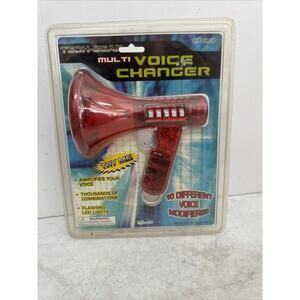 NEW Multi Voice Changer Toy Megaphone Change 8 Different Voice Effects Purple